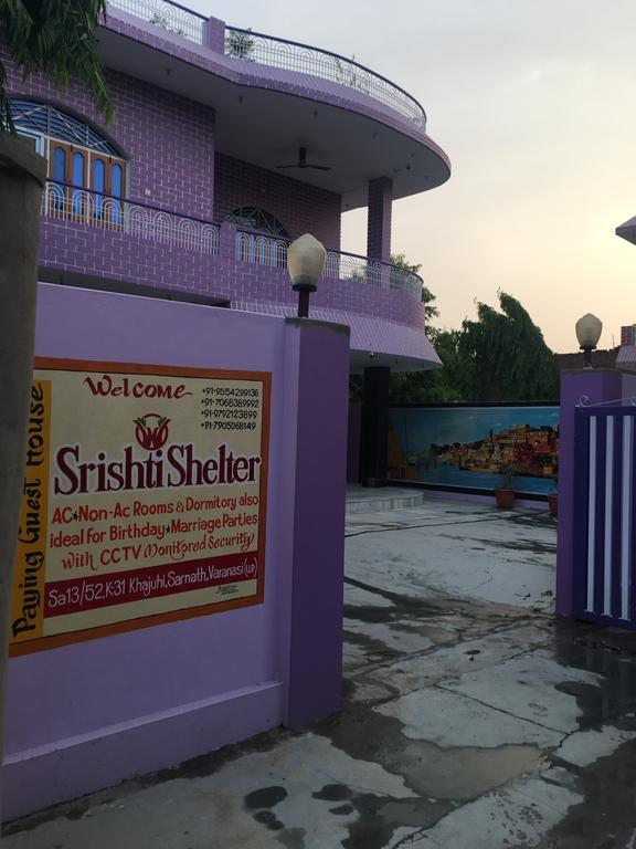 Hotel Srishti Shelter Varanasi Esterno foto